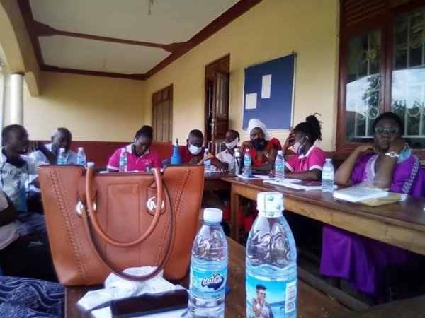 Butaleja meeting hall under the leadership of Mwima Maureen. For women.