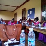 Butaleja meeting hall under the leadership of Mwima Maureen. For women.