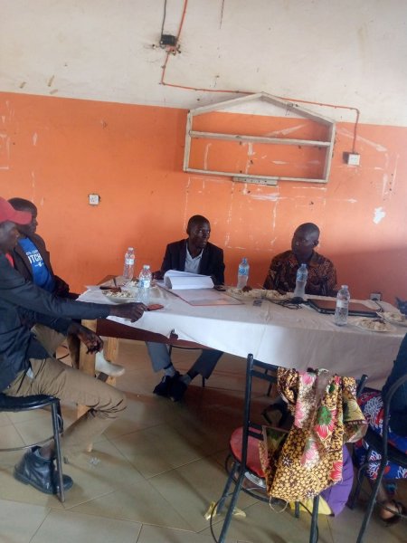 FER ASCENDERS FELLOWSHIP KALIRO Planning committee meeting held at Bulumba Town council rented meeting hall 2021-08-30