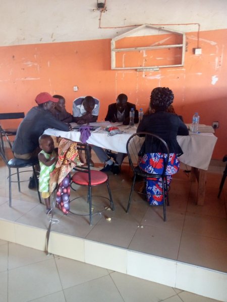 FER ASCENDERS FELLOWSHIP KALIRO Planning committee meeting held at Bulumba Town council rented meeting hall 2021-08-30