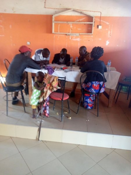 FER ASCENDERS FELLOWSHIP KALIRO Planning committee meeting held at Bulumba Town council rented meeting hall 2021-08-30