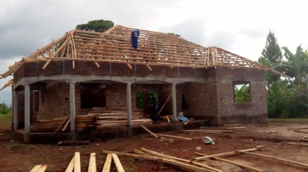 New orphanage building on our new land