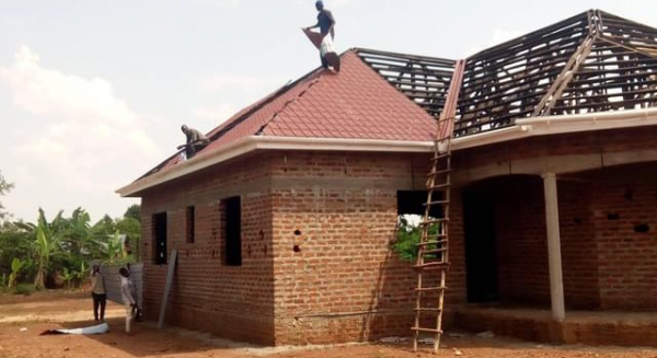 New orphanage building on our new land