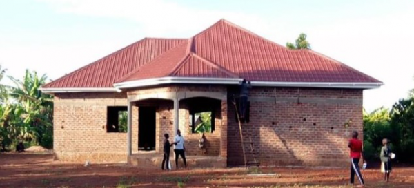 New orphanage building on our new land