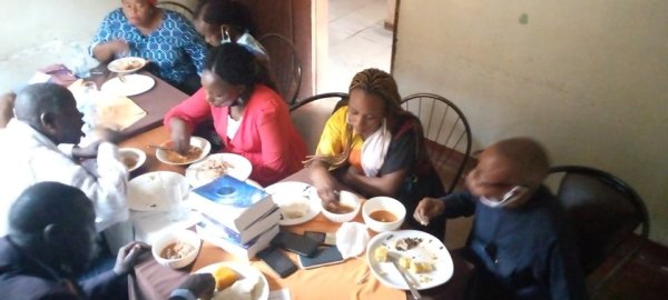 2021-11-16 Delegates from Congo planning a Urantia Book conference for the DR Congo in Goma