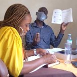 2021-11-16 Delegates from Congo planning a Urantia Book conference for the DR Congo in Goma