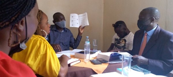 2021-11-16 Delegates from Congo planning a Urantia Book conference for the DR Congo in Goma