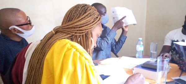 2021-11-16 Delegates from Congo planning a Urantia Book conference for the DR Congo in Goma