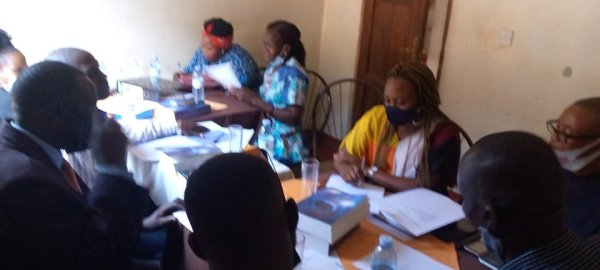 2021-11-16 Delegates from Congo planning a Urantia Book conference for the DR Congo in Goma