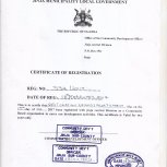 Offical Documents of Restoration of God's Glory Church Children's Ministry