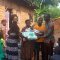 Pastor Caroline Christmas Giving made possible by a generous donor to SFN 2021-12-26 Community of Kaliro Town Council