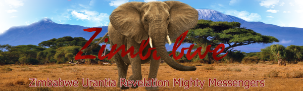 Zimbabwe Urantia Revelation Mighty Messengers Banner,
