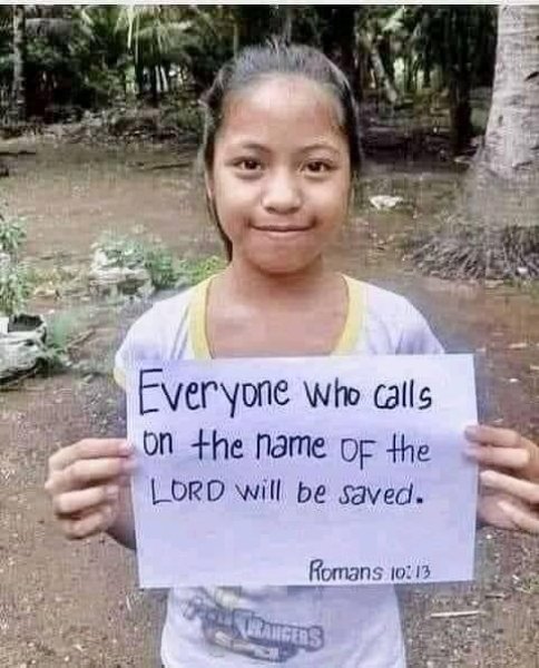 Calling on the name of our Lord