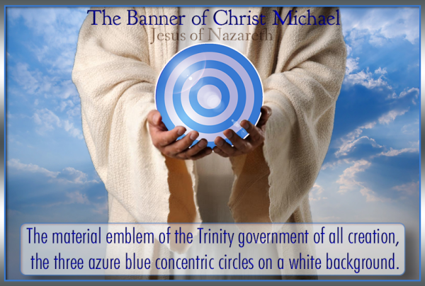 The material emblem of the Trinity government of all creation