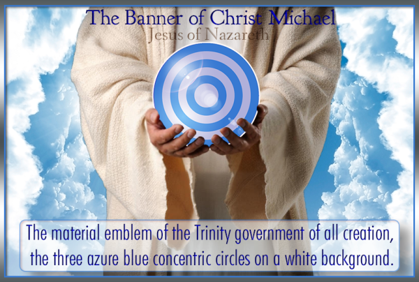 The material emblem of the Trinity government of all creation