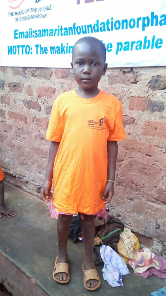 She is called Kwagala Favour. - She is adopted by Lyn from USA.