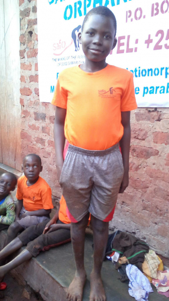 He is Maganda Anani. - He is adopted by sister Darlene from Canada.