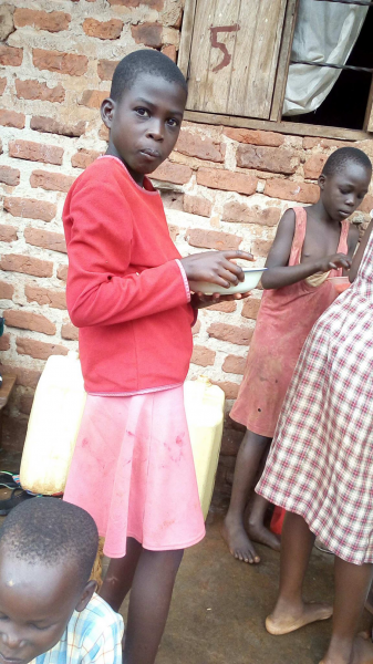 She is called Nabirye Anna. - She is adopted by Annie