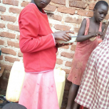 She is called Nabirye Anna. - She is adopted by Annie