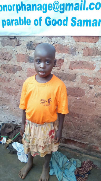 She is Namataaka Shanita - She is adopted by sister Darlene from Canada.