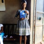 Anew member joins Mayuge Urantia Book Readers Hub and and gets lucky to get a Urantia Book for her self. 