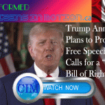 Trump Announces  Plans to Protect  Free Speech and  Calls for a Digital Bill of Rights