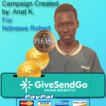 GiveSendGo Fundraiser Ndinawe Robert by Anat K.