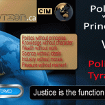 Politics with Principles vs Political Tyranny