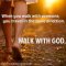It means that The Lord is with us