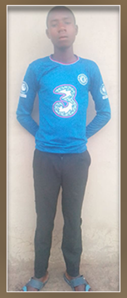 Twinomuhangi Denis 16 years 