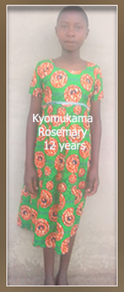 Kyomukama Rosemary 12 years