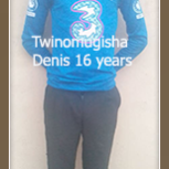 Twinomuhangi Denis 16 years 