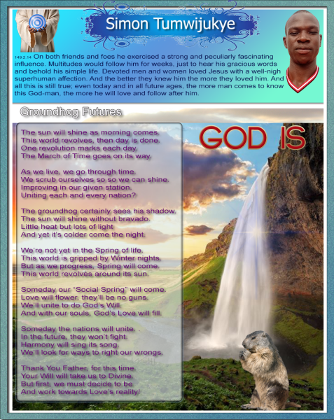 Simon Tumijukey Revelation Poetry In Motion - Groundhog Futures