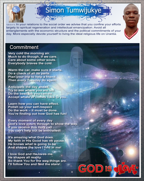 Simon Tumijukey Revelation Poetry In Motion | Commitment