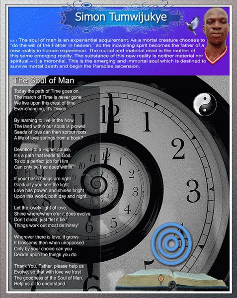 Simon Tumijukey Revelation Poetry In Motion | The Soul of Man