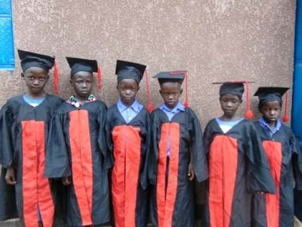 First batch of children under our care graduating from nursery day care to lower primary