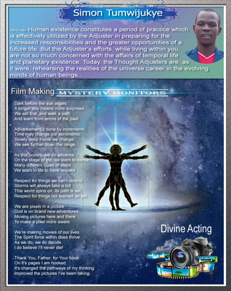 Simon Tumijukey Revelation Poetry In Motion    Film Making