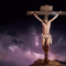 Jesus on the world of the cross
