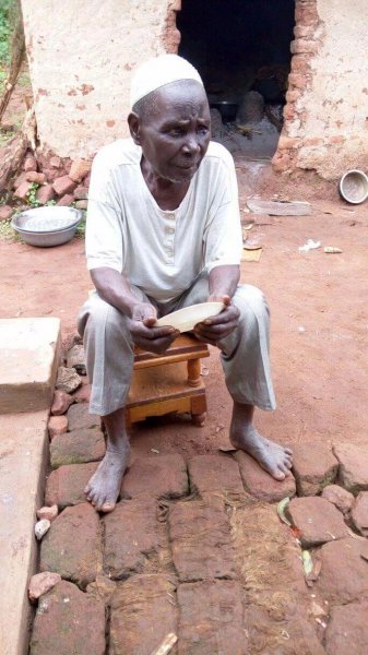 The senior citizens of the near by community