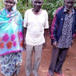 Reached out to this family of elders.              We shared a lot with them.