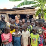 Aprilhelen's August 2022 visit to Isabirye Taliki The Vine of Hope Foundation Orphanage