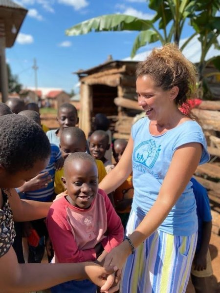 Aprilhelen's August 2022 visit to Isabirye Taliki The Vine of Hope Foundation Orphanage