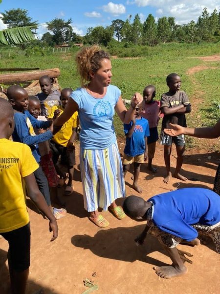 Aprilhelen's August 2022 visit to Isabirye Taliki The Vine of Hope Foundation Orphanage