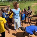 Aprilhelen's August 2022 visit to Isabirye Taliki The Vine of Hope Foundation Orphanage