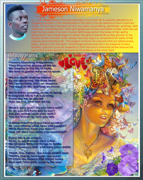 Jameson Niwamanya Revelation Poetry in Motion | Beauty Paths