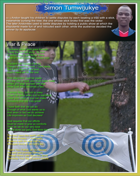 Simon Tumijukey Revelation Poetry In Motion | War&amp;Peace