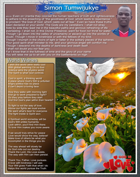 Simon Tumijukey Revelation Poetry In Motion | World Wishes