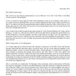 2023-10-28-Letter to Volker Turk by Craig Mokhiber UN Office of the High Commissioner for Human Rights- Resignation Letter Pg1
