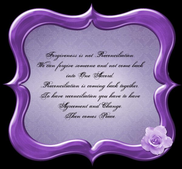 Forgiveness 