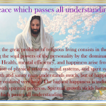 Peace that Surpasses Understanding